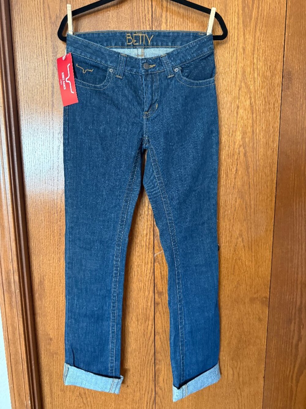 Kimes Ranch Betty Jeans 2/36 Dark Indigo Western Bootcut NWT